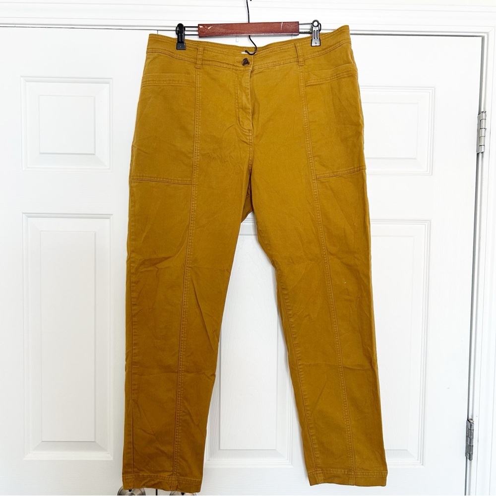 Boden Pocket Chino Pants in Camel size 14L - Picture 2 of 6